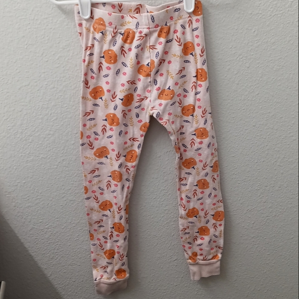 Cute Patterned Pumpkin Pajama Pants